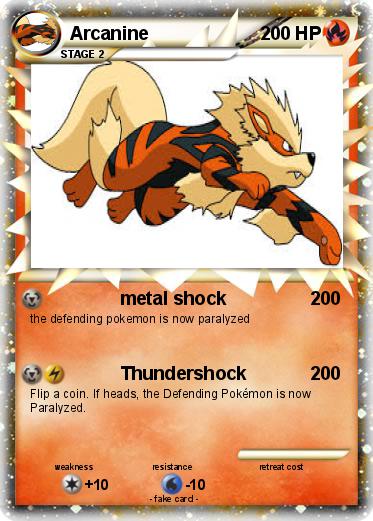 Pokemon Arcanine