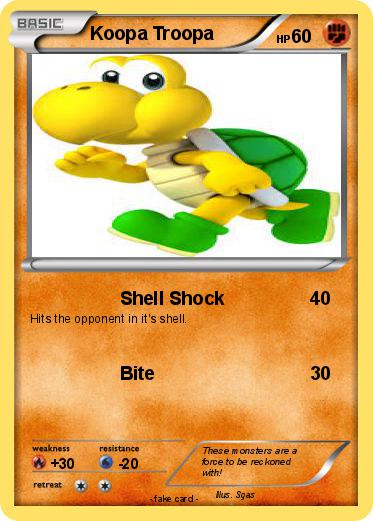 Pokemon Koopa Troopa