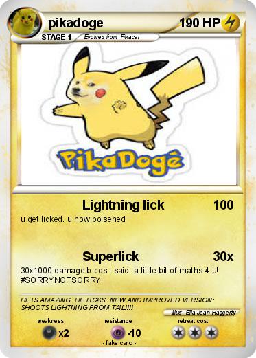 Pokemon pikadoge