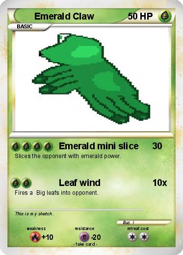 Pokemon Emerald Claw