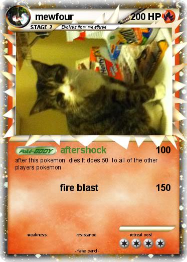 Pokemon mewfour