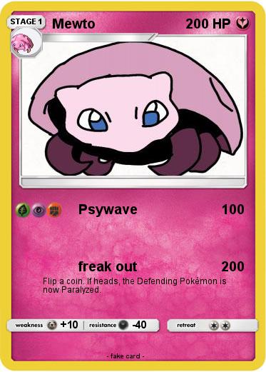 Pokemon Mewto
