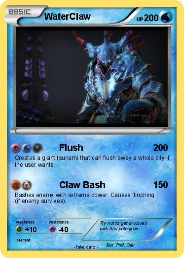 Pokemon WaterClaw