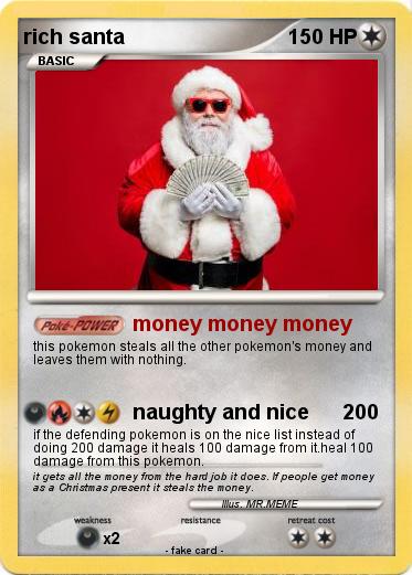 Pokemon rich santa