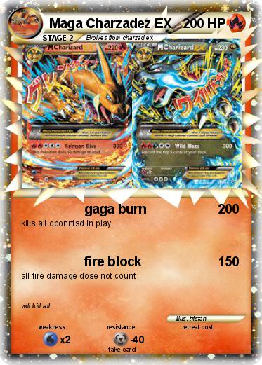 Pokemon Maga Charzadez EX