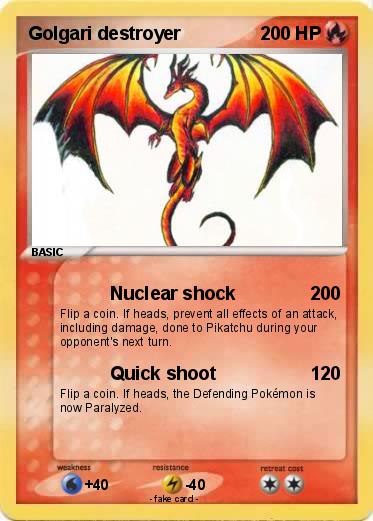 Pokemon Golgari destroyer