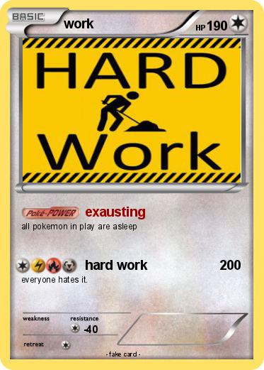 Pokemon work
