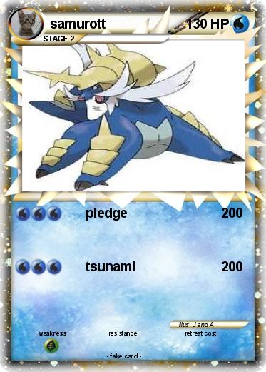 Pokemon samurott