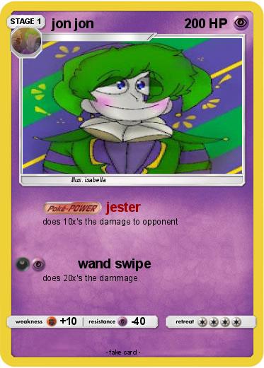 Pokemon jon jon