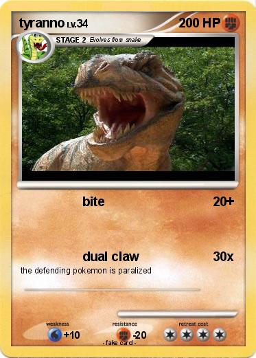 Pokemon tyranno