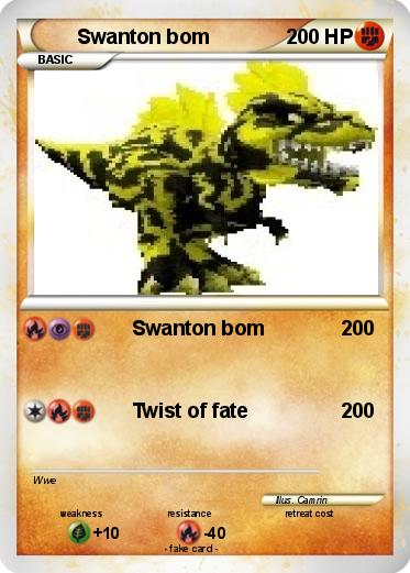 Pokemon Swanton bom