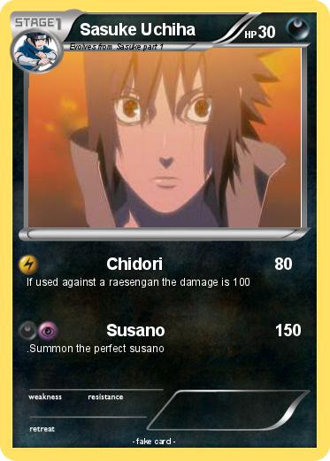 Pokemon Sasuke Uchiha