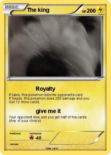 Pokemon The king