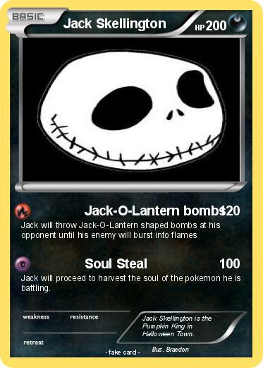 Pokemon Jack Skellington