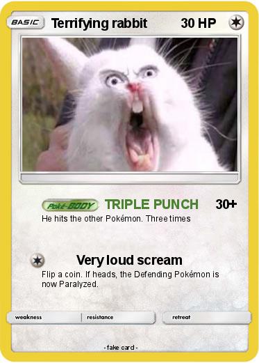 Pokemon Terrifying rabbit