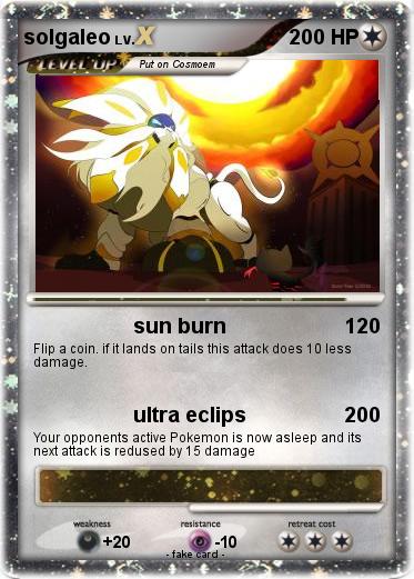 Pokemon solgaleo