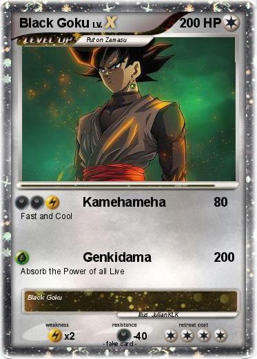 Pokemon Black Goku