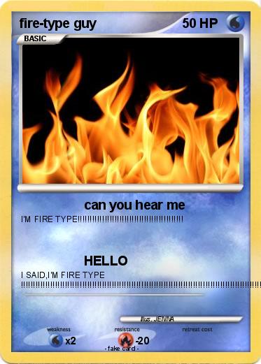 Pokemon fire-type guy