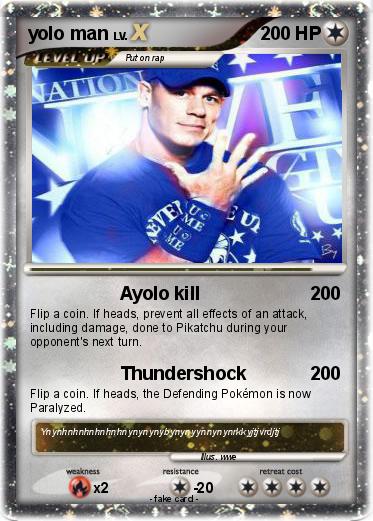 Pokemon yolo man