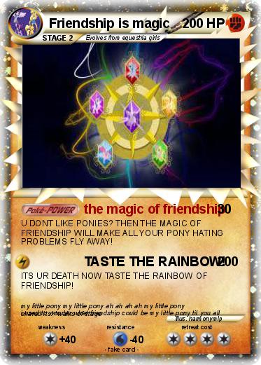 Pokemon Friendship is magic
