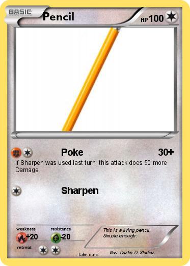 Pokemon Pencil