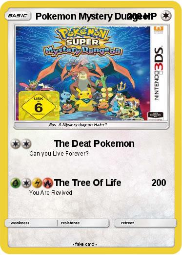 Pokemon Pokemon Mystery Dungeon