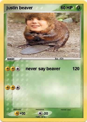 Pokemon justin beaver