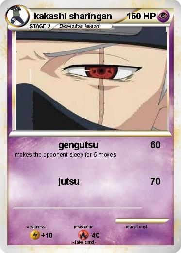 Pokemon kakashi sharingan