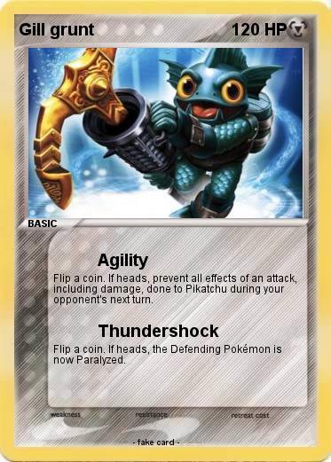 Pokemon Gill grunt