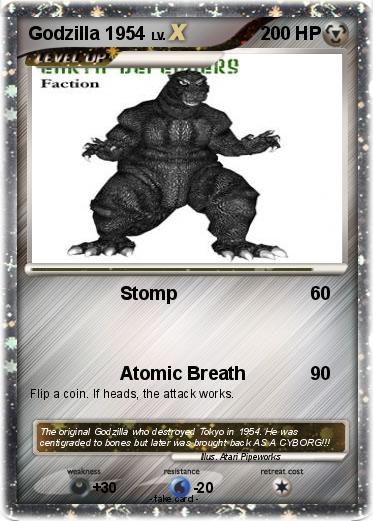Pokemon Godzilla 1954