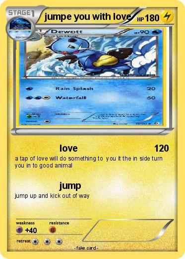 Pokemon jumpe you with love