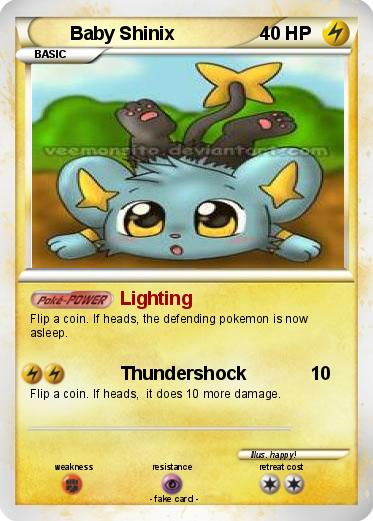 Pokemon Baby Shinix