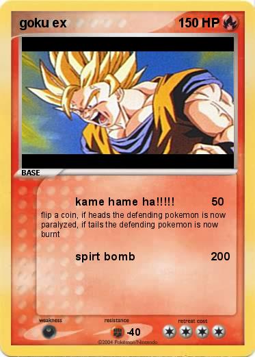 Pokemon goku ex