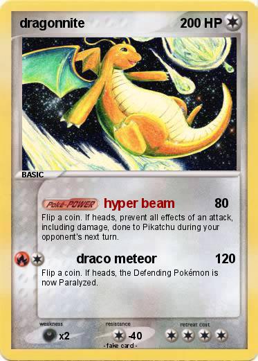 Pokemon dragonnite