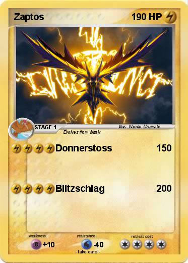 Pokemon Zaptos