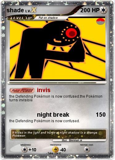 Pokemon shade