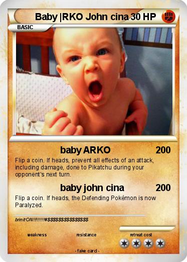 Pokemon Baby |RKO John cina