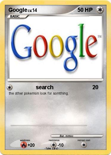Pokemon Google