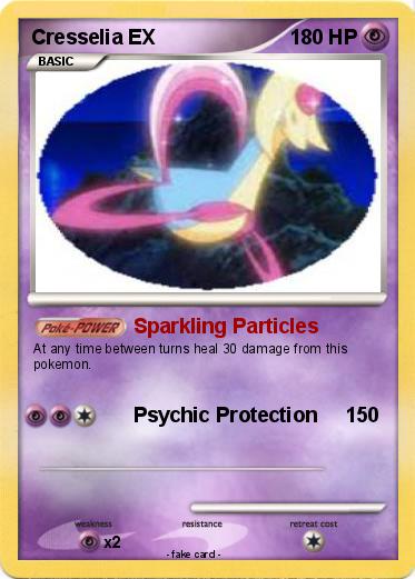 Pokemon Cresselia EX