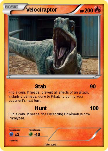 Pokemon Velociraptor