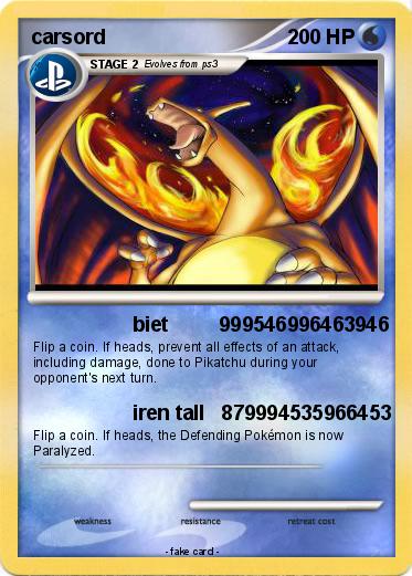 Pokemon carsord