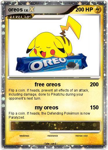 Pokemon oreos