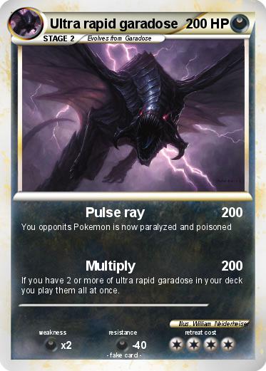 Pokemon Ultra rapid garadose