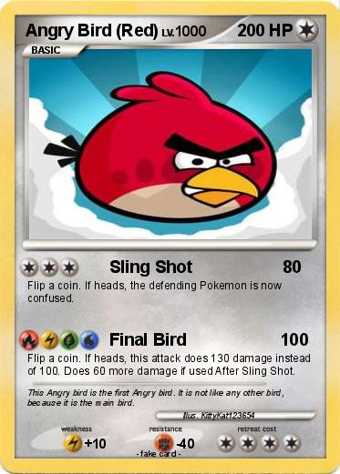 Pokemon Angry Bird (Red)
