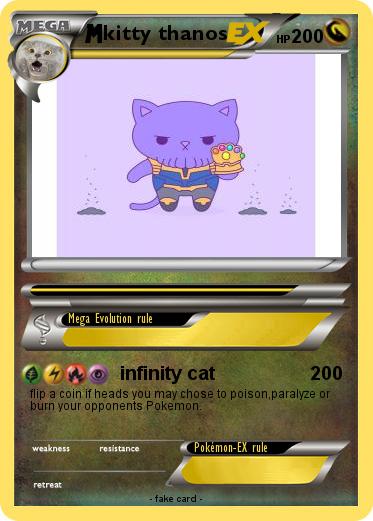 Pokemon kitty thanos