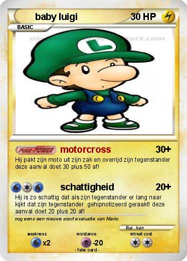Pokemon baby luigi