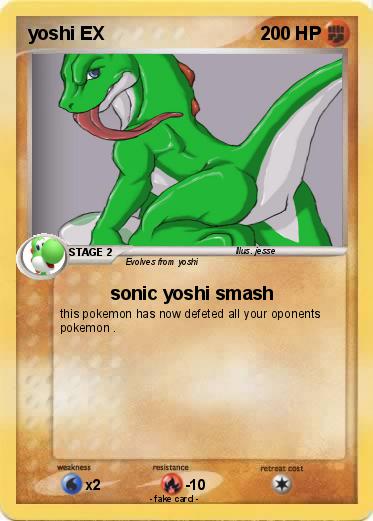 Pokemon yoshi EX