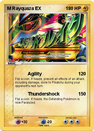 Pokemon M Rayquaza EX