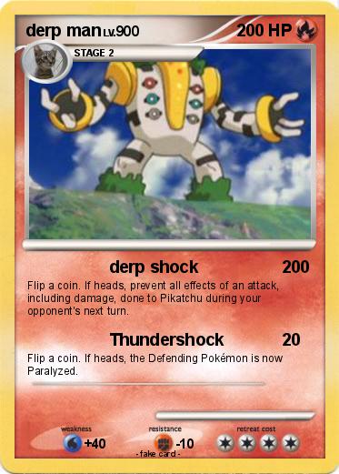 Pokemon derp man
