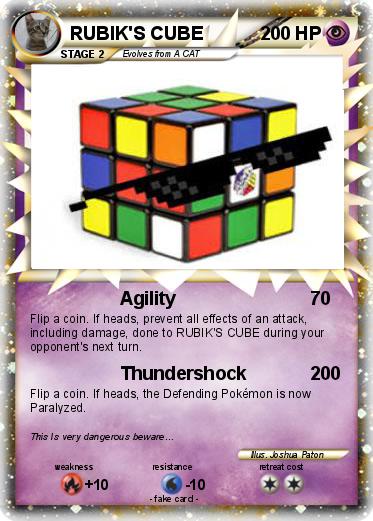 Pokemon RUBIK'S CUBE
